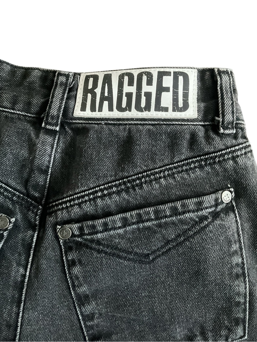 The Ragged Priest Flare Leg Jeans with Lace Up Detail - Picture 4 of 9